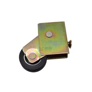 Quality Black Plastic Casing Sliding Bearing Wheel Roller for sale