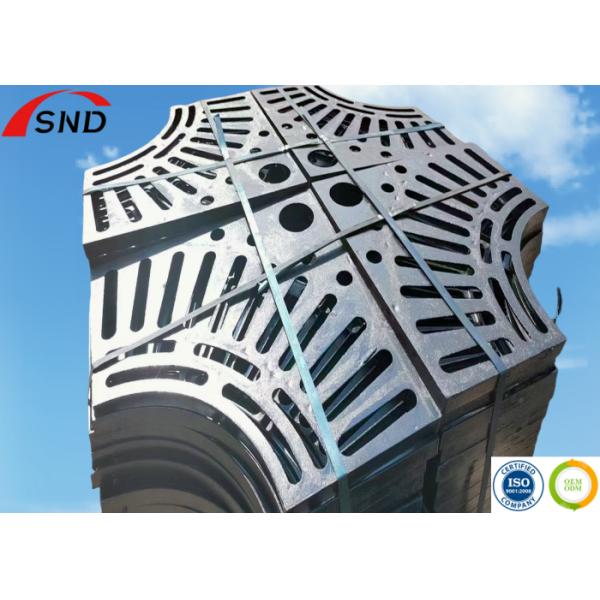 Square Ductile Iron Tree Grating with ISO9001:2015 and DIN En124 Standards for Outdoor Tree Slab Pit Grating