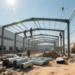 Large Span Prefabricated Steel Structure Warehouse Building Quick Assembly