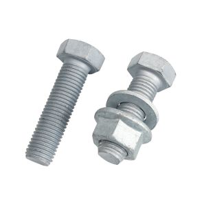 China Metric Coarse Thread Steel Hexagon Head Bolts ANSI Standard on sale
