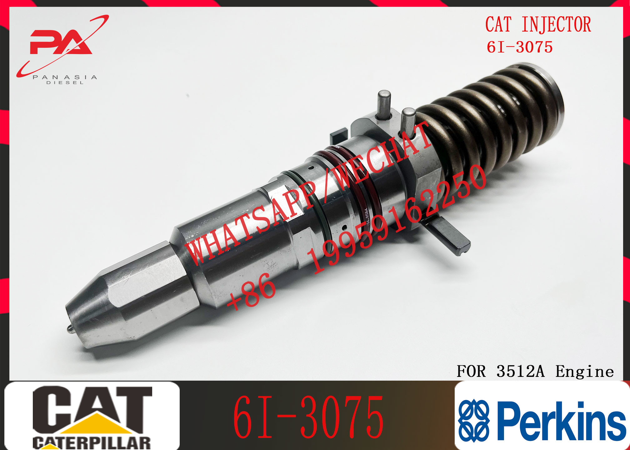 Common Rail Injector Assy 4P-9076 4P-9077 7E-3383 7C-0345 7C-4175 OR-3051 7E-9983 9Y-4544 0R-3883 0R-0906 6I-3075