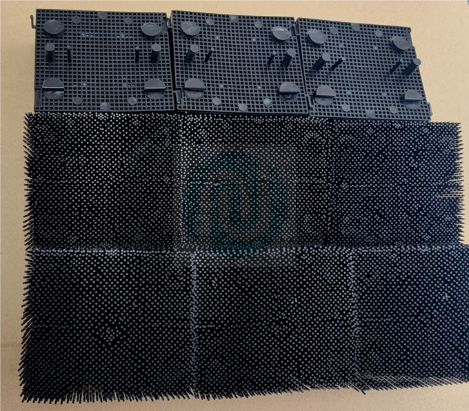 Quality OEM Pathfinder Auto Cutter Parts Black Color Square Bristle Blocks for sale