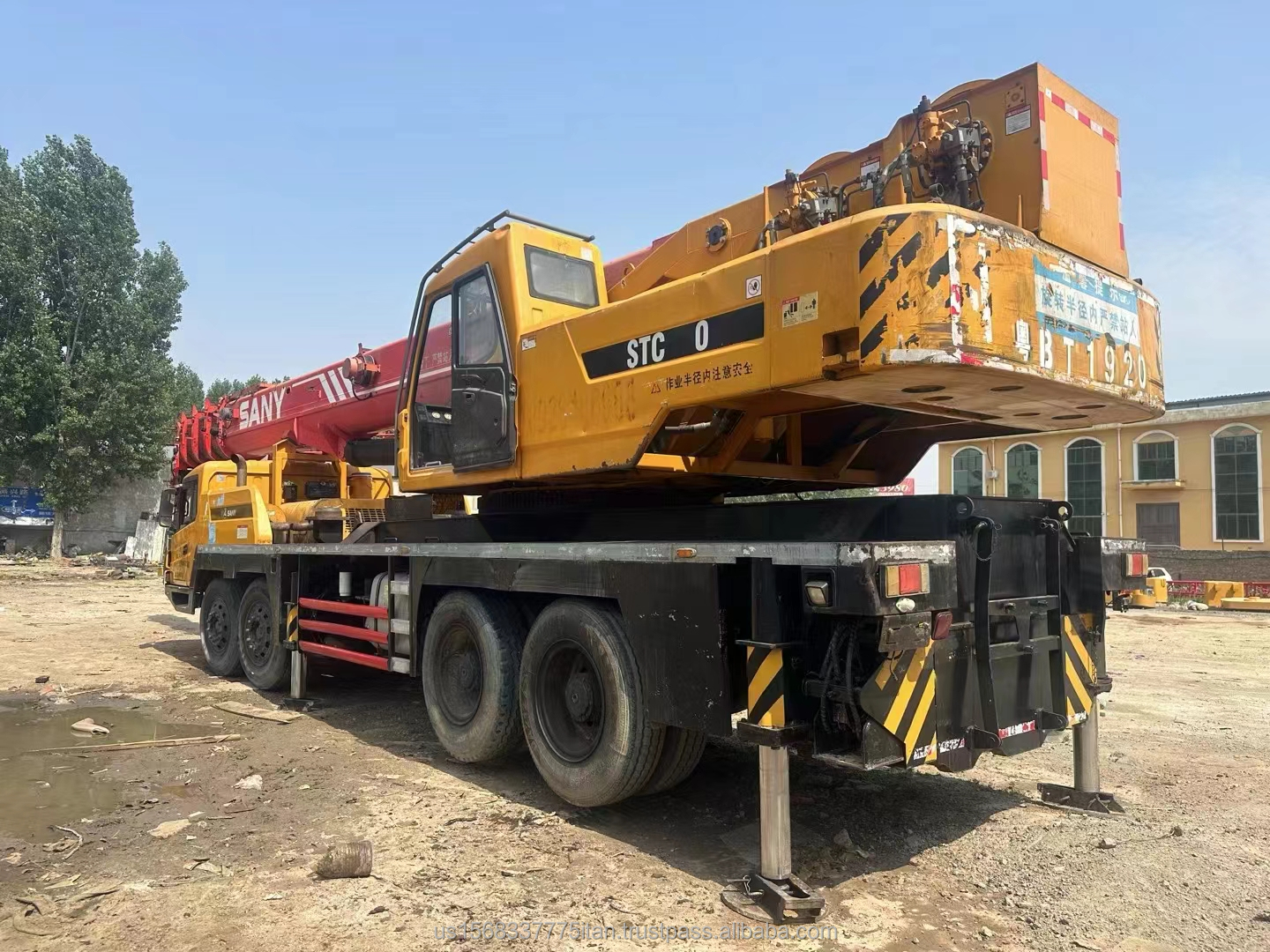 Excellent Performance Used SANY STC200 Crane with Good Condition and Hydraulic Valve