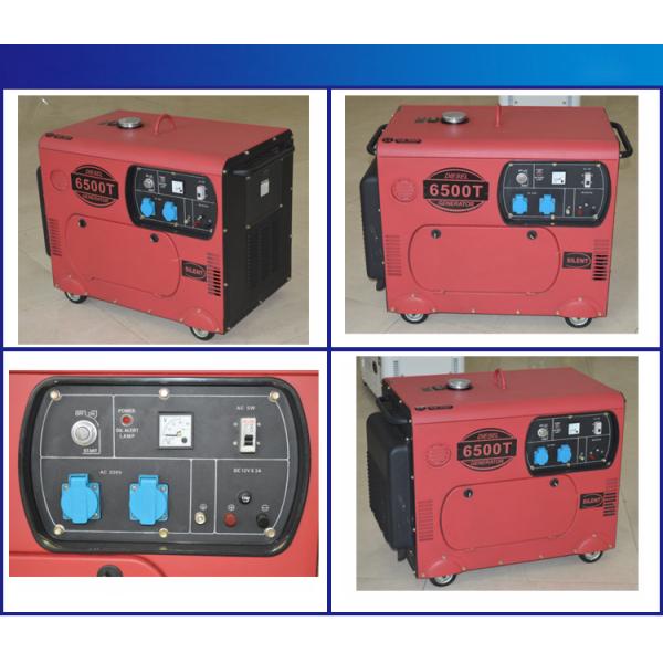 5kw Silent Power Small Portable Generators , Mini Generator For Home Purpose