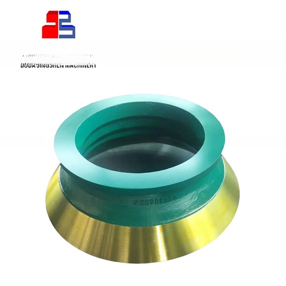 Casting Processing Type Mantle and Concave for GP300 Cone Crusher Replacement Parts