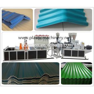 Quality cement plastic roof tile making machine for sale
