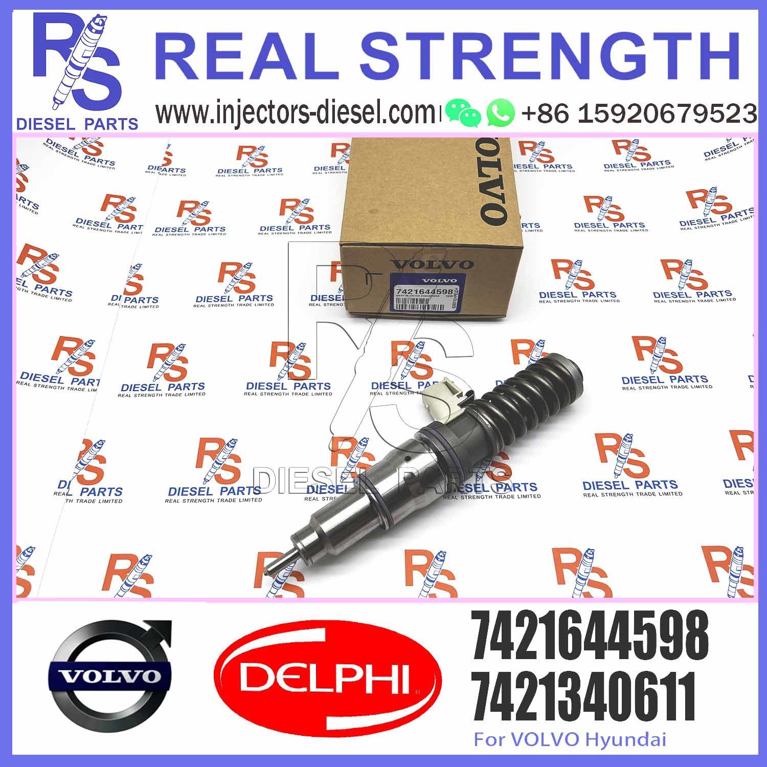 Diesel Fuel Injector Nozzle 7421644598 7485003042 7485003949 85003042 85003949 for V-O-L-V MD11 RENAULT Premium Diesel Eng