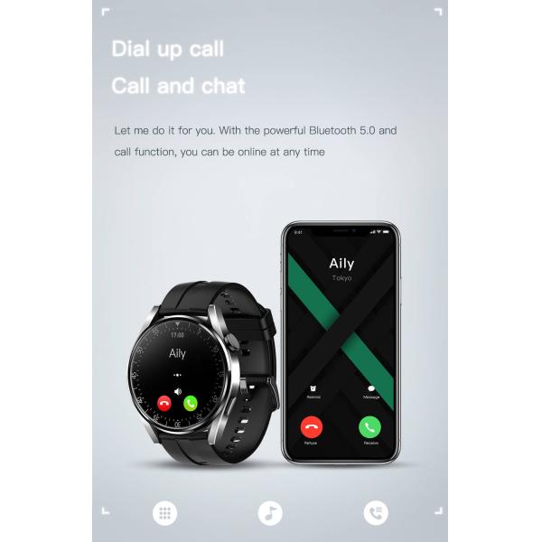 1.32 Inch Smartwatch Bluetooth IOT Devices Scan Code Pay Calling Sleeping Monitor