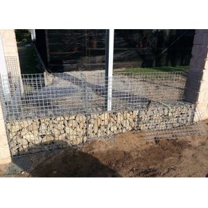 Quality Hot Dipped Gabion Gravity Retaining Walls Galvanized Gabion Wall Face for sale