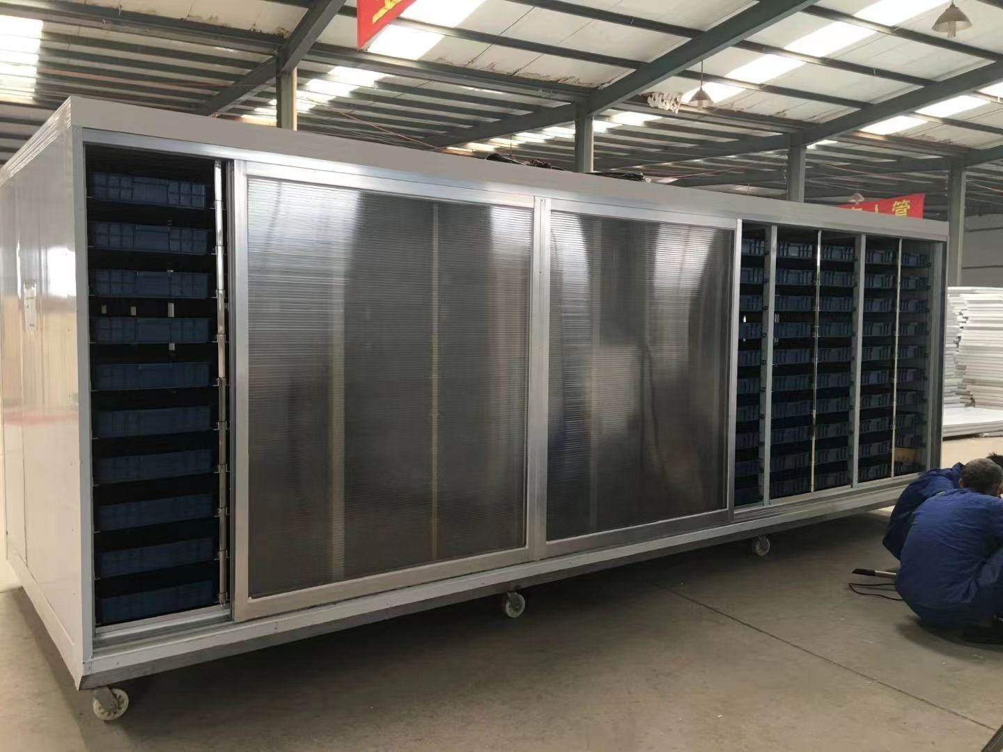 Automatic Hydroponic Fodder Machine For Dairy Livestock / Barley Sprout Machine