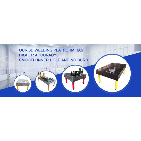 2D Modular Steel Welding Table for Precision Fixture