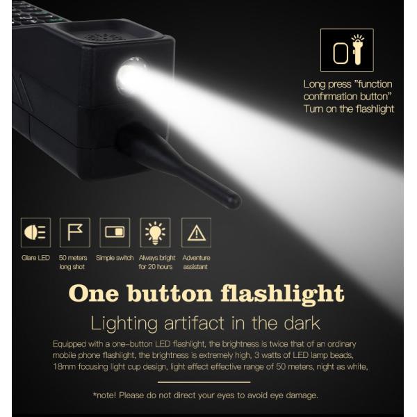 Southeast Asia 4G Cell Phone Dual Sim Loud Speaker FM radio Mp3 Shockproof Big Bar Keyboard KR999