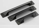 Embedded Moving Door Furniture Hardware Black Cabinet Knobs And Pulls