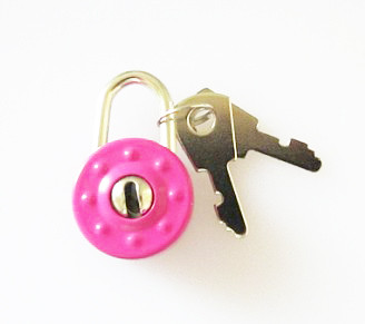 Quality Round Shaped Small Iron diary Lock for Stationery for sale