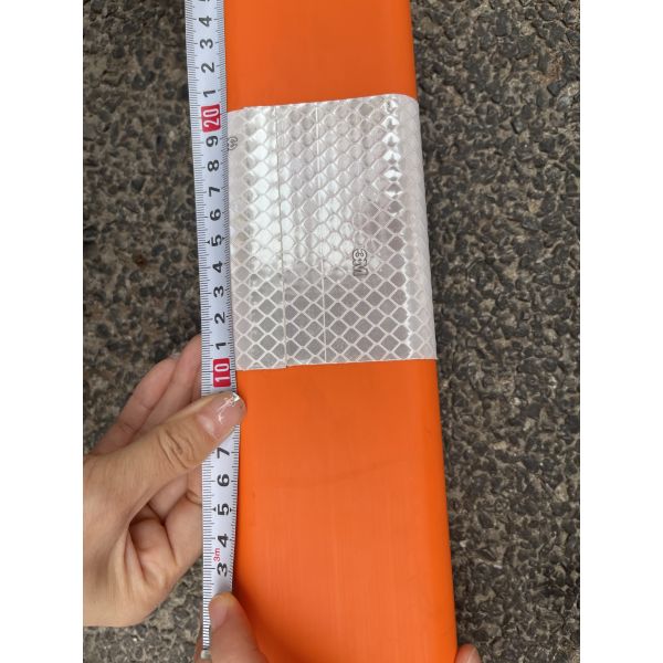Beijing ROADSAFE Warning Flexible Reflective traffic guardrail road delineator post Cloud Tubular bollard 1.2kg 90CM Pole Post Delineat