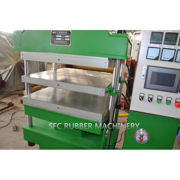 OEM Column Rubber Vulcanizing Press Machine 50T 750x750 Hot Plate Size