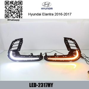 China Hyundai Elantra 2017 Car DRL LED Daytime Running daylight lights on sale