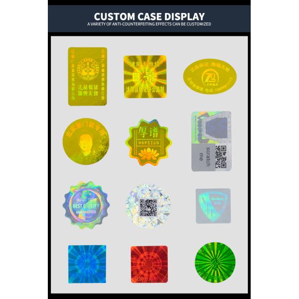 Custom laser labels Roll Waterproof Round Vinyl label sticker Product Logo labeling Printing Pantone Bag Customized