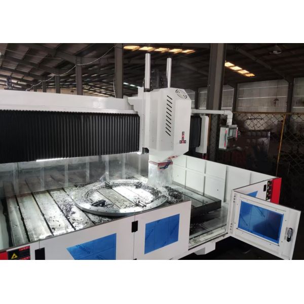 3000x2200mm Workpiece Size CNC Plate Drilling And Milling Machine BT50-150 Spindle Taper