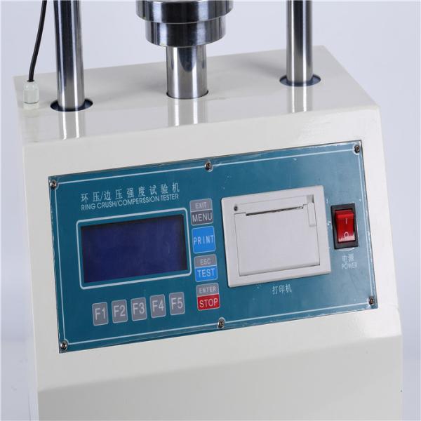 Accuracy ECT Edge Crush Tester For Paper Testing / Cardboard Compression Tester
