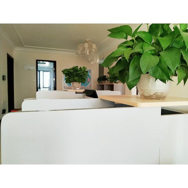 White Medical Hospital Staff Uniforms Custom Sizes Anti Pilling