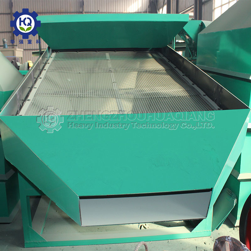 CE Linear Type 3M2 5T/H Multilayer Linear Vibrating Powder Granule Fertilizer Screener Machine
