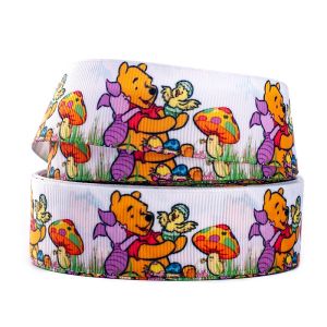 China Factory Wholesale Polyester Custom Printed Satin Ribbon