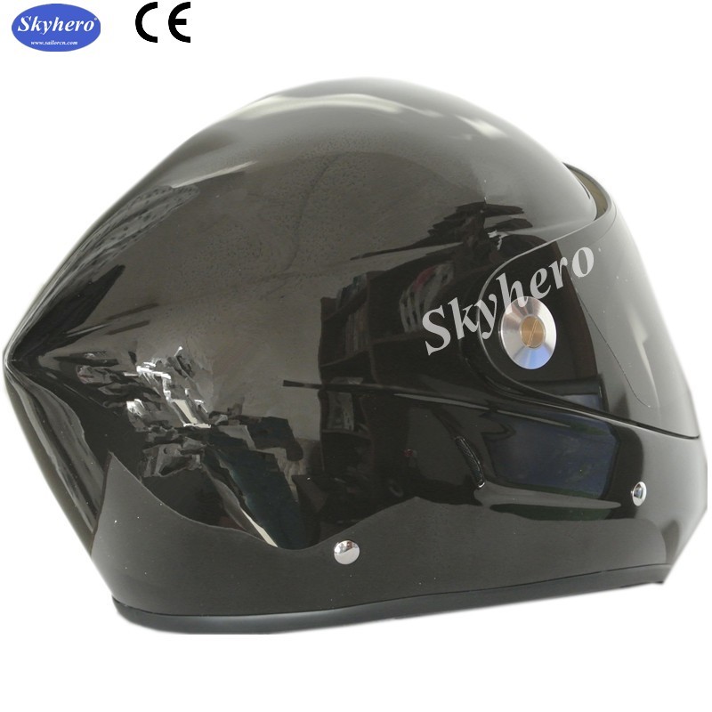 Black colour Full face Paragliding helmet GD-F Hang gliding helmet EN966 certificated