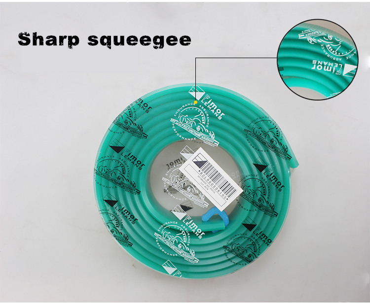 French FIMOR screen printing scraper / strip / rubber 50 * 9 / 65 degrees / 70 degrees / 75 degrees / 80 degrees
