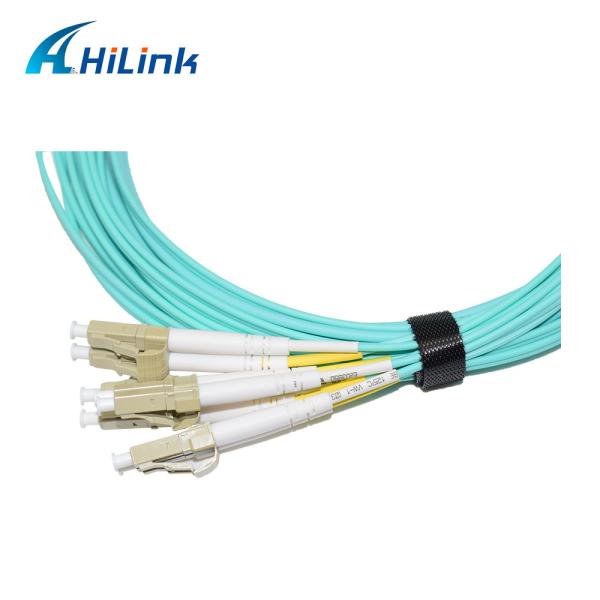 40G-Base QSFP+ To 8xLC SR4 Active Optical Breakout Cable MSA Compliant 40G AOC