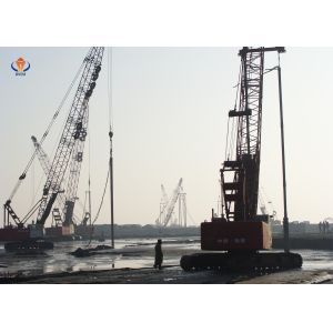 Professional Vibroflot Drive Pile Machine  For Stone Column Engineering