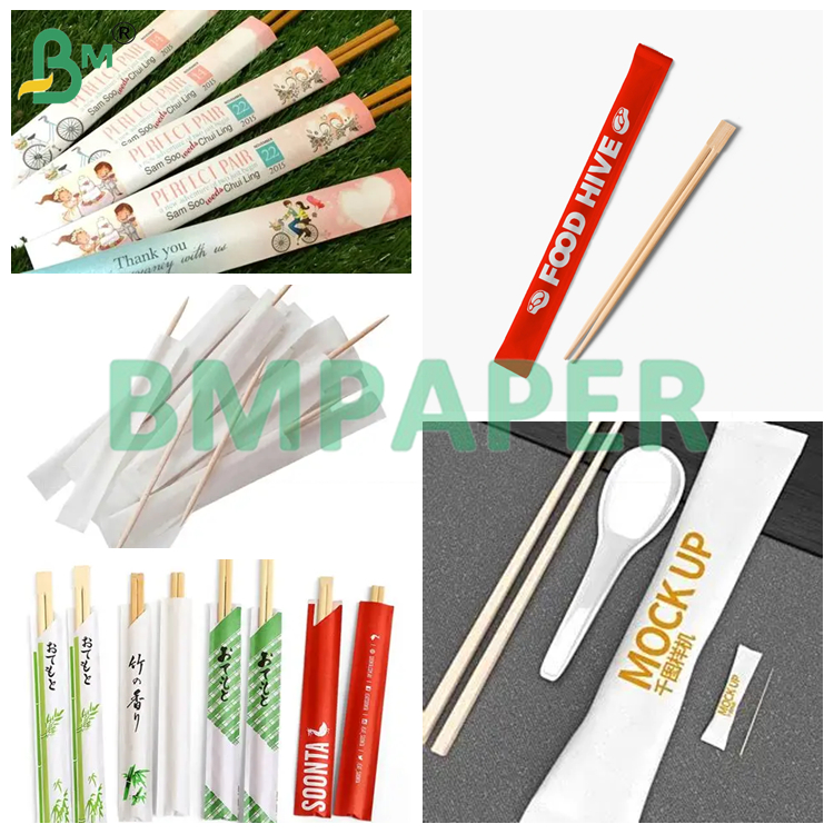 White Toothpick Wrapping Paper 24gsm - 30gsm Easy Sealed Food Grade