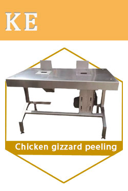 Fully Automatic Poultry Chicken Duck Gizzard Opening Cleaning Machine