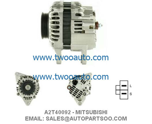 A2T70772 A4T57472 - MITSUBISHI Alternator 24V 40A Alternadores
