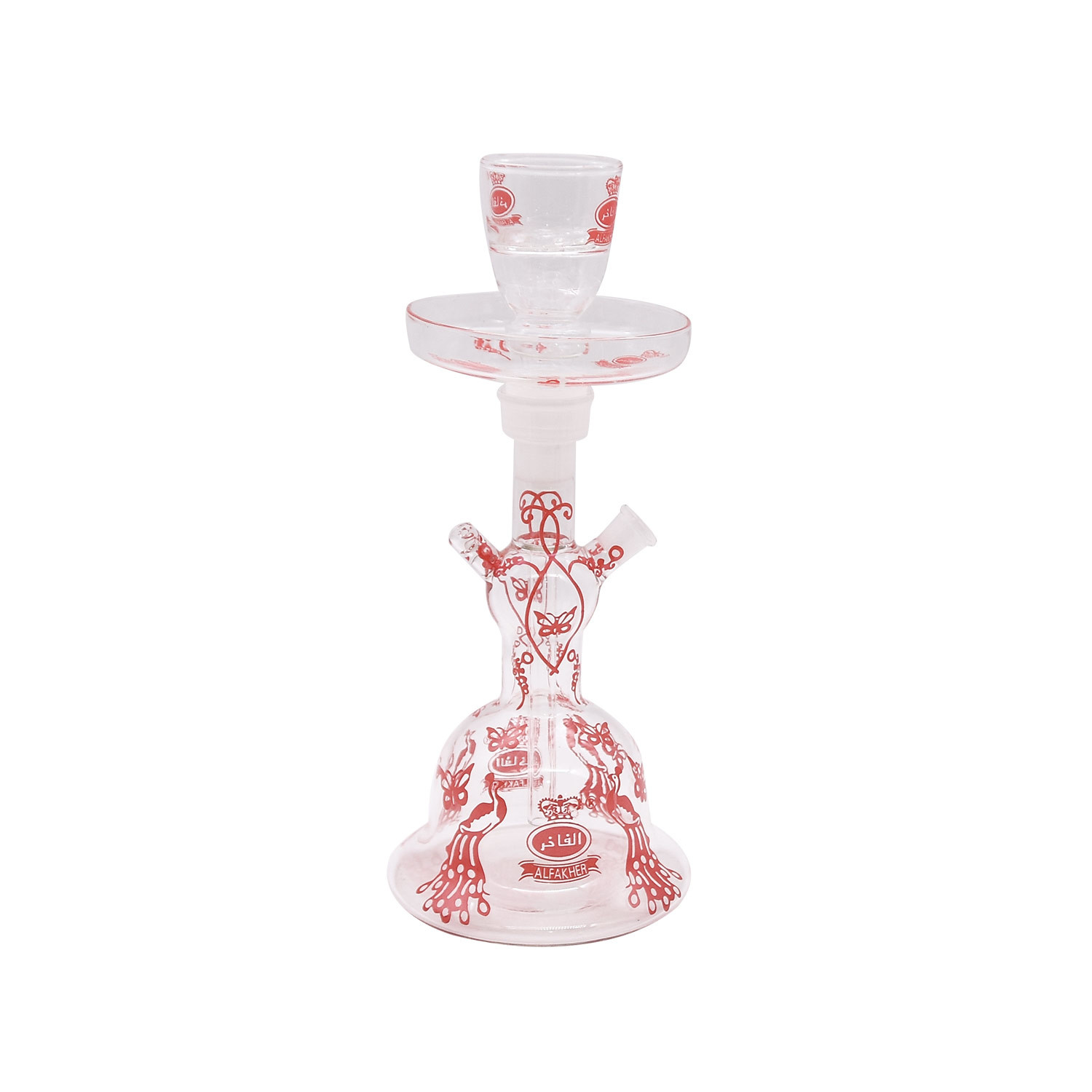 Bars Inhale Borosilicate Glass Water Tobacco Pot