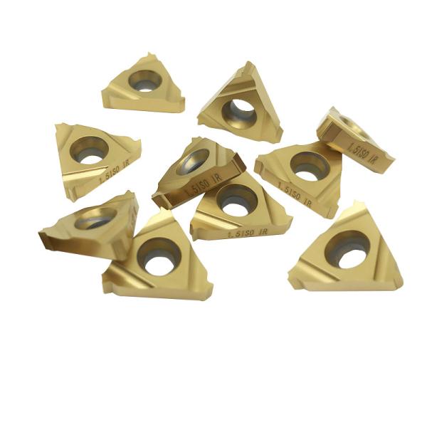 CNC Tungsten Carbide Threading Insert 11ER/IR AG60 CVD Coating Cutting
