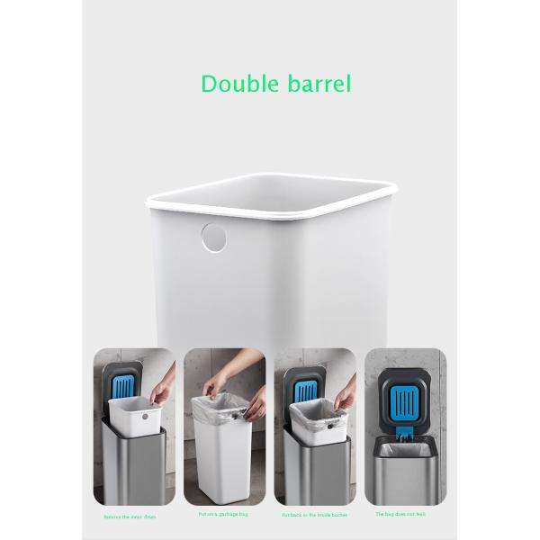 Authomatic Tochless Motion Sensor Trash Can Smart Trash Can with Aroma Therapy