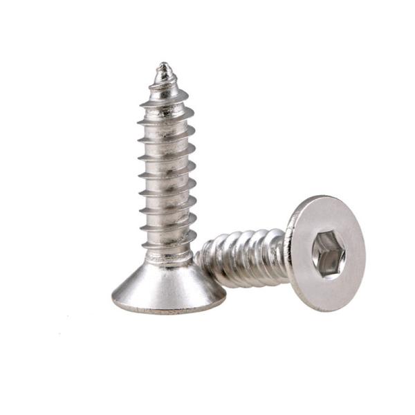 Quality High-Quality Hex Countersunk Head pointed Self-Tapping Micro Screws for sale
