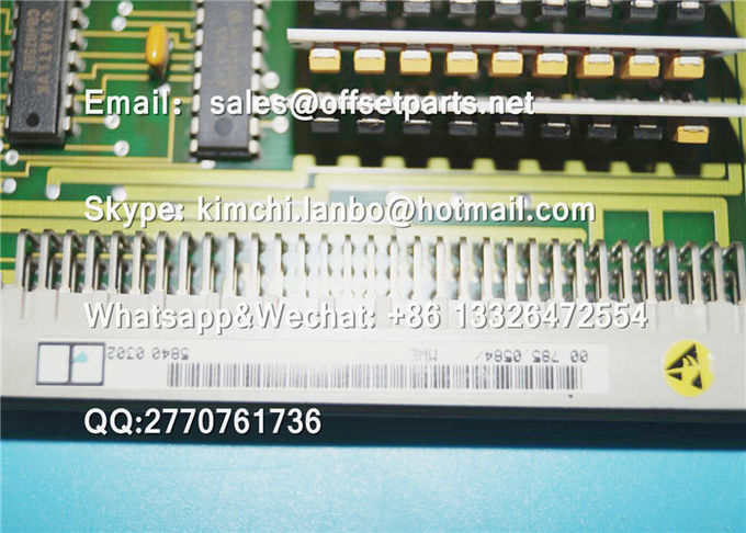 00.785.0584 MWE circuit board original used offset printing machine parts
