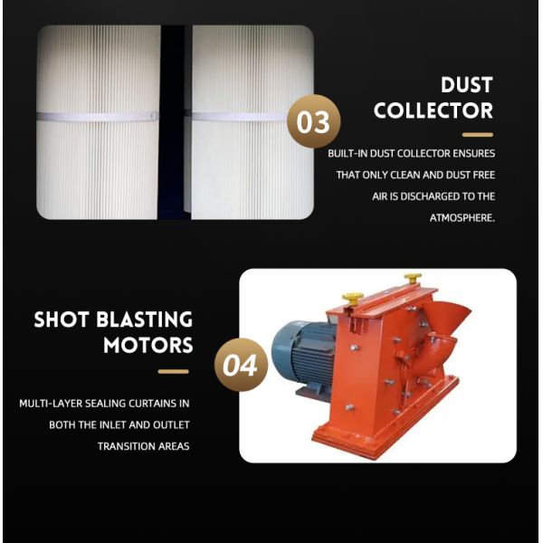 Screwdriver Small Parts Batch Shot Blasting Cleaning Machine