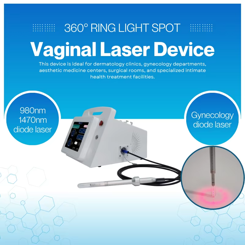 980nm 1470nm Diode Laser For Liposuction Hemorrhoid Removal Vaginal Tighten And Varicose Veins