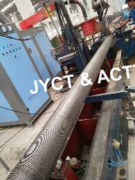 HF Welded Spiral Boiler Fin Tube SA312 TP316 OD168.3mm X10.97mm THK X16842mm LG