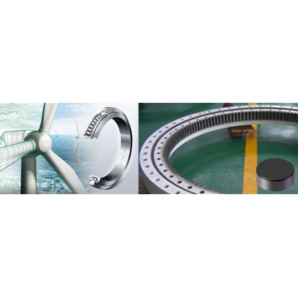 BN-H10 RNGN0903 PCBN Inserts Semi - Interrupt machining Wind Power Bearings 42CrMo4