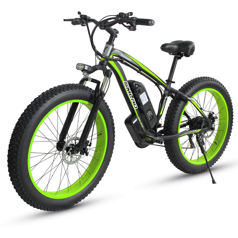 1000W Motor 13AH Lithium Battery Electric Bike SMLRO XDC600 26x4.0 inch Fat Tire E-Bike Drop Shipping Available