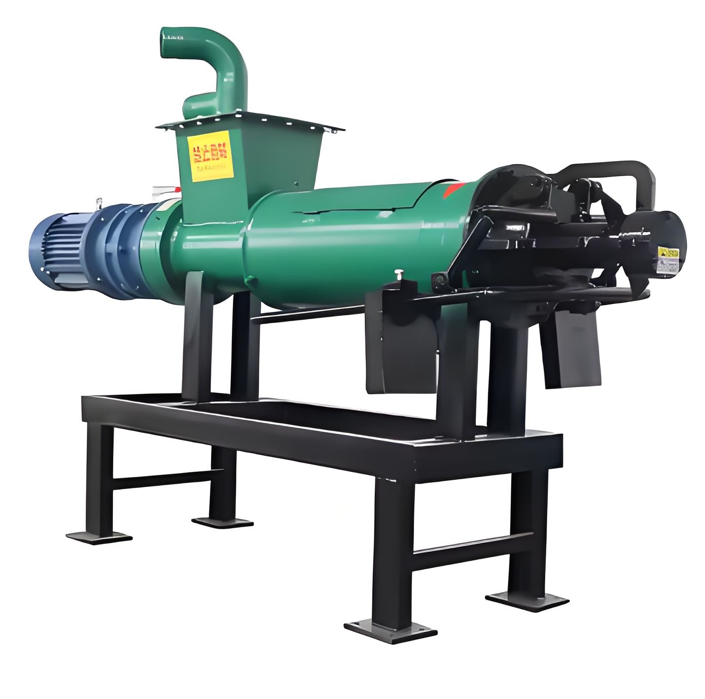 Efficient Animal Waste Spiral Conveyor Solid Liquid Separator
