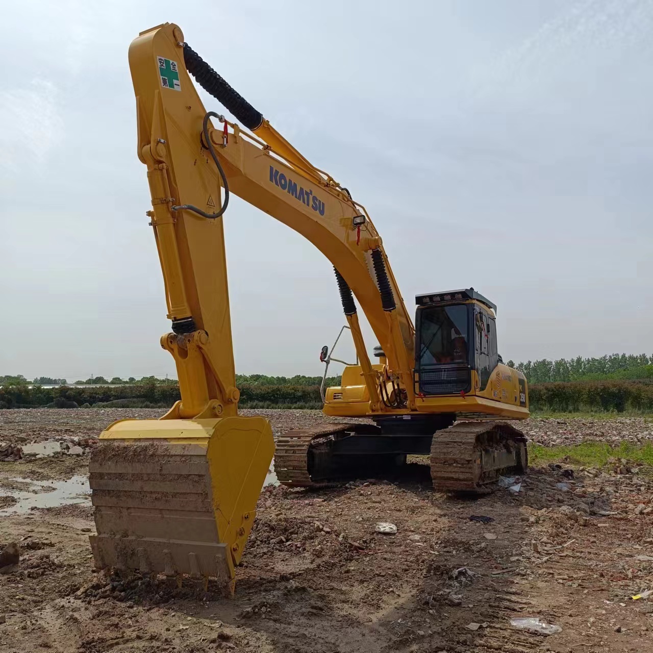30000 KG Komatsu PC350 Excavator Japan Used with Original Hydraulic Cylinder
