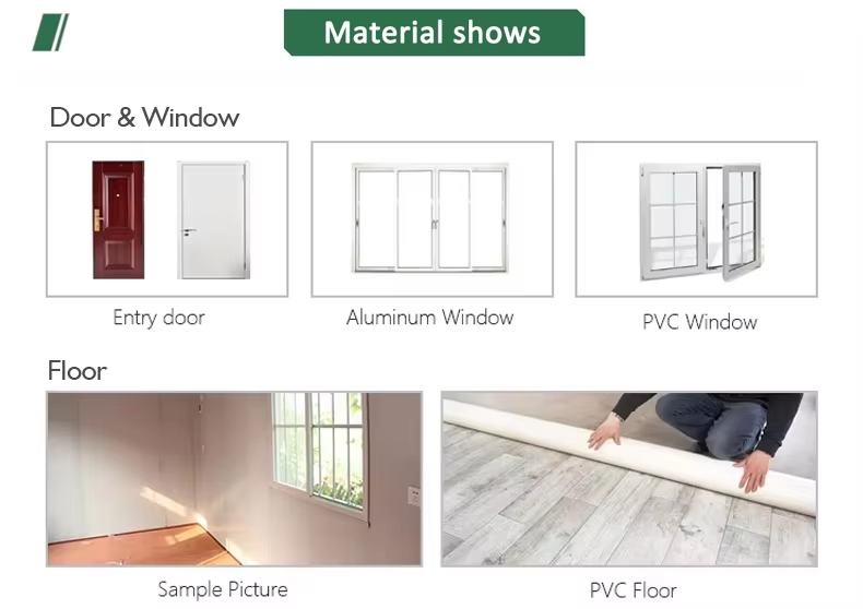 Detachable Modular Container Workforce Housing 20ft 40ft