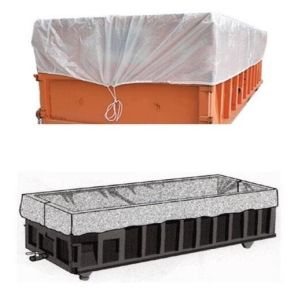 Roll-Off drawstring Containers liner Drawstring Dumpster Container Liners,