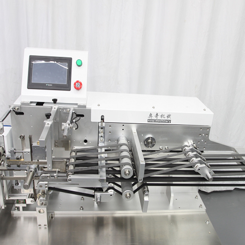 220 Volt Label Sealing Machine 35mm Max Length With Automatic Running Light