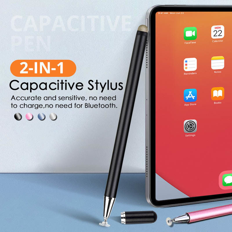 Stainless Steel Rechargeable Stylus Pen Laser Active Stylus For Ipad Tablets